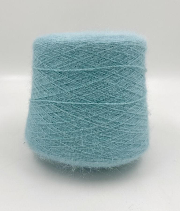 Пряжа, Angora Cariaggi,  Cariaggi, ангора, меринос, цвет тиффани, 75% ангора, 10% меринос, 15% па, цвет тиффани, Cariaggi — фото пряжи Cozy Wool